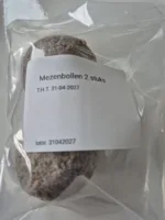 Mezenbollen 2 stuks